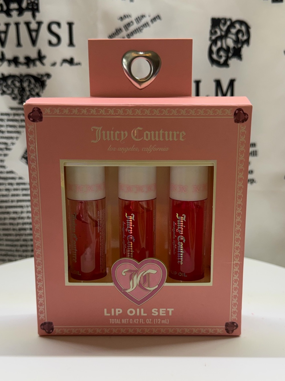 Juicy Couture Pink Lip Oil Trio